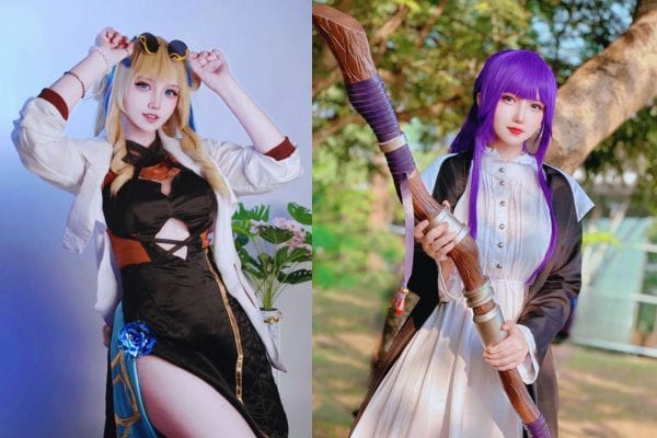 Cosplayer Azulacan, Sambut Fans di Indonesia Anime Con