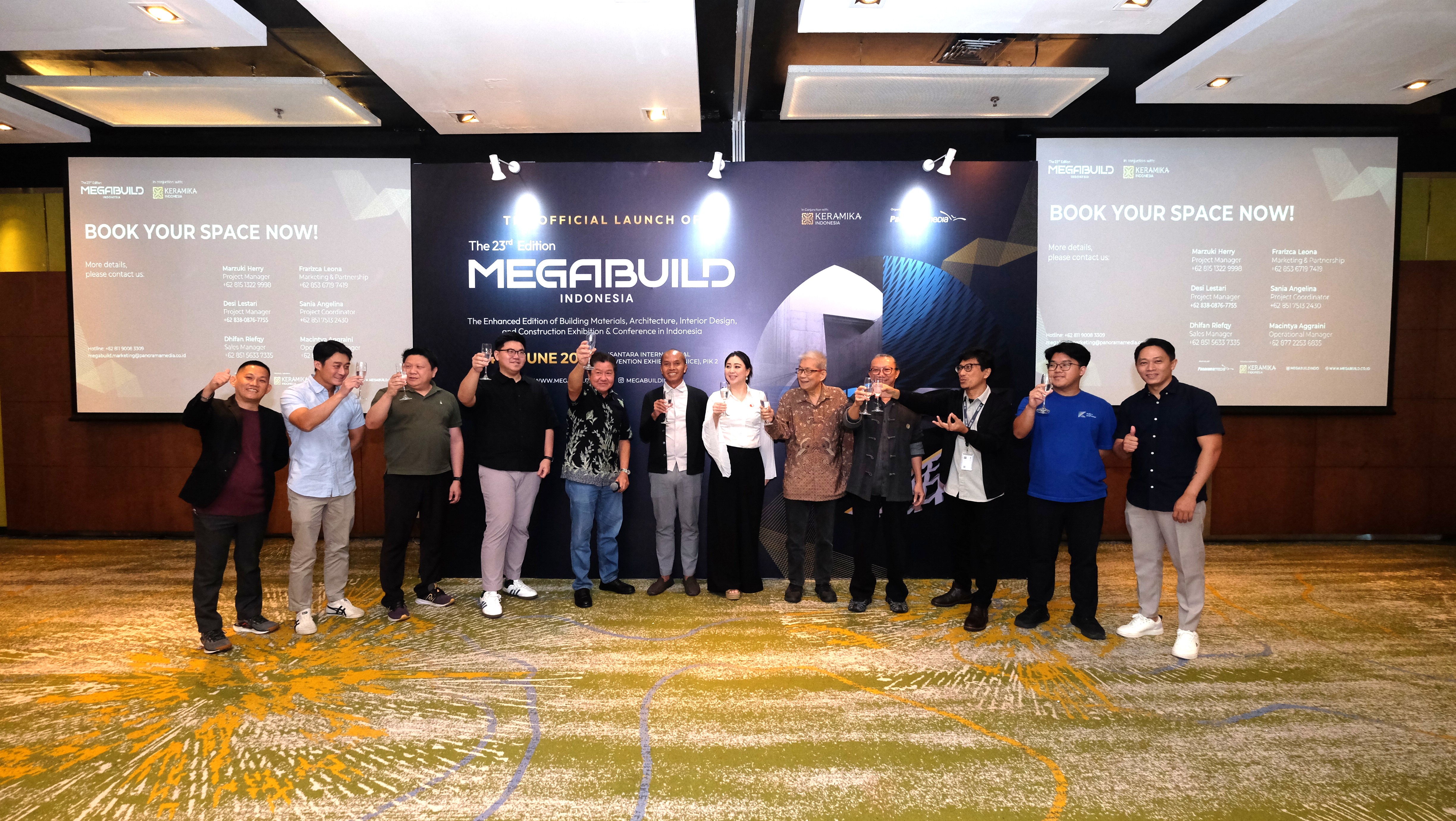 MEGABUILD Indonesia 2026 Resmi Diluncurkan, Skala 2x Lebih Besar untuk Mengakselerasi Pertumbuhan Industri Bahan Bangunan