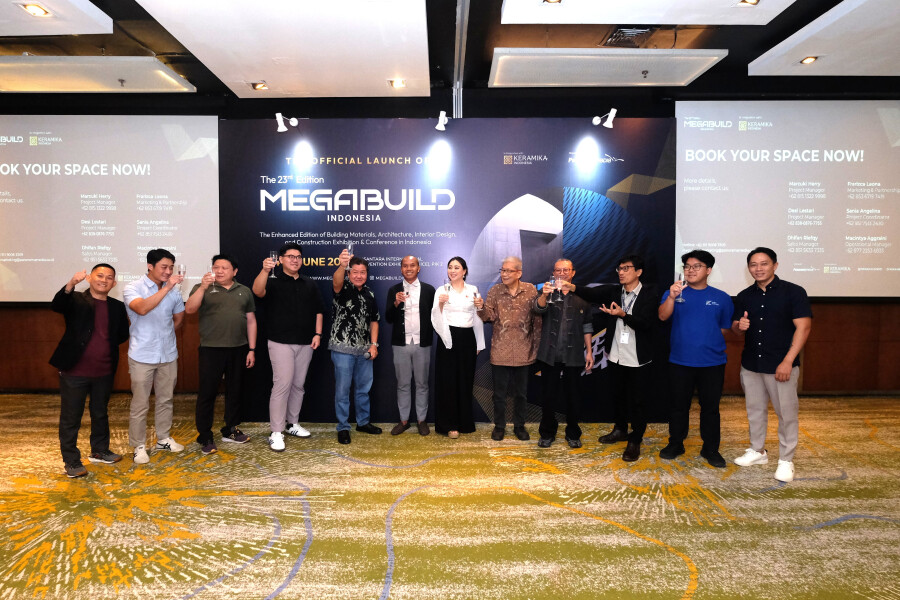 MEGABUILD Indonesia 2026 Resmi Diluncurkan, Skala 2x Lebih Besar untuk Mengakselerasi Pertumbuhan Industri Bahan Bangunan