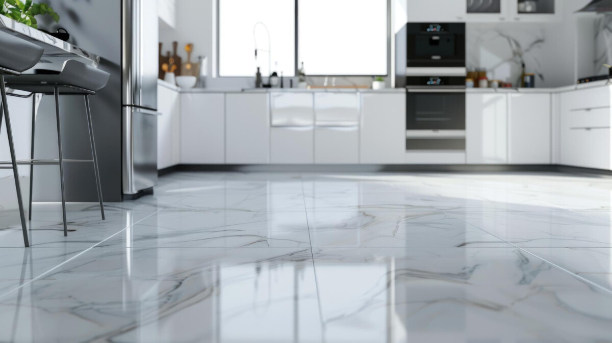 Ciri Keramik Lantai Dapur yang Tidak Licin, Warna, & Tips Memilihnya