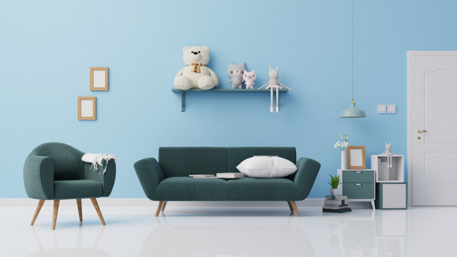 12 Inspirasi Warna Cat Rumah yang Sejuk dan Menyegarkan