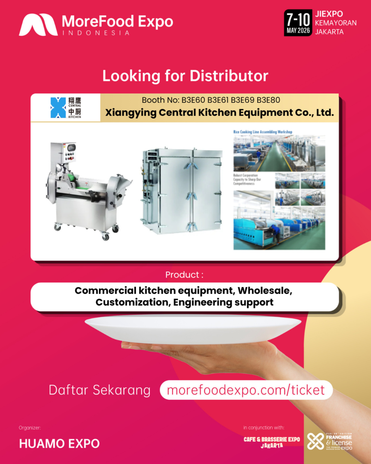 Xiangying Central Kitchen Equipment Co., Ltd.