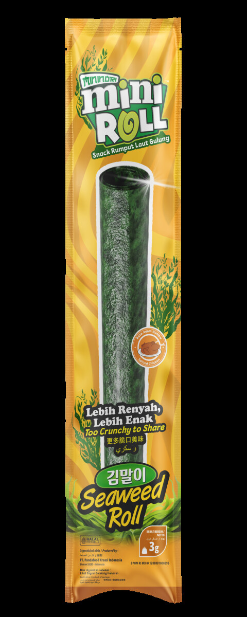 Miniroll MOCKUP SACHET Ayam