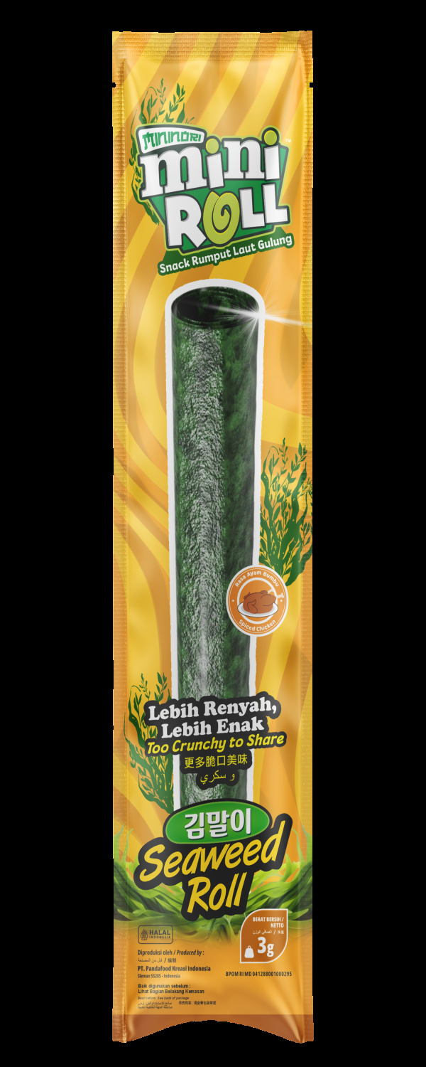 Miniroll MOCKUP SACHET Ayam