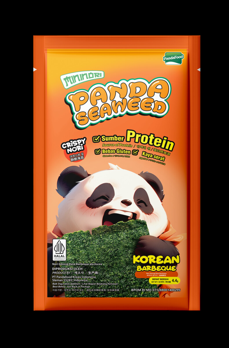 Mockup Mininori Panda Seaweed Korean BBQ