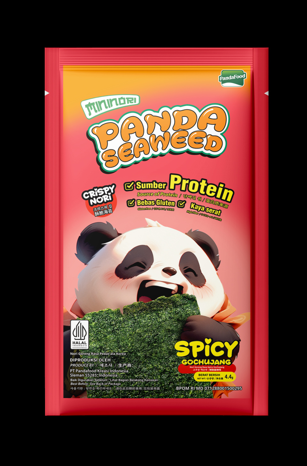 Mockup Mininori Panda Seaweed Spicy