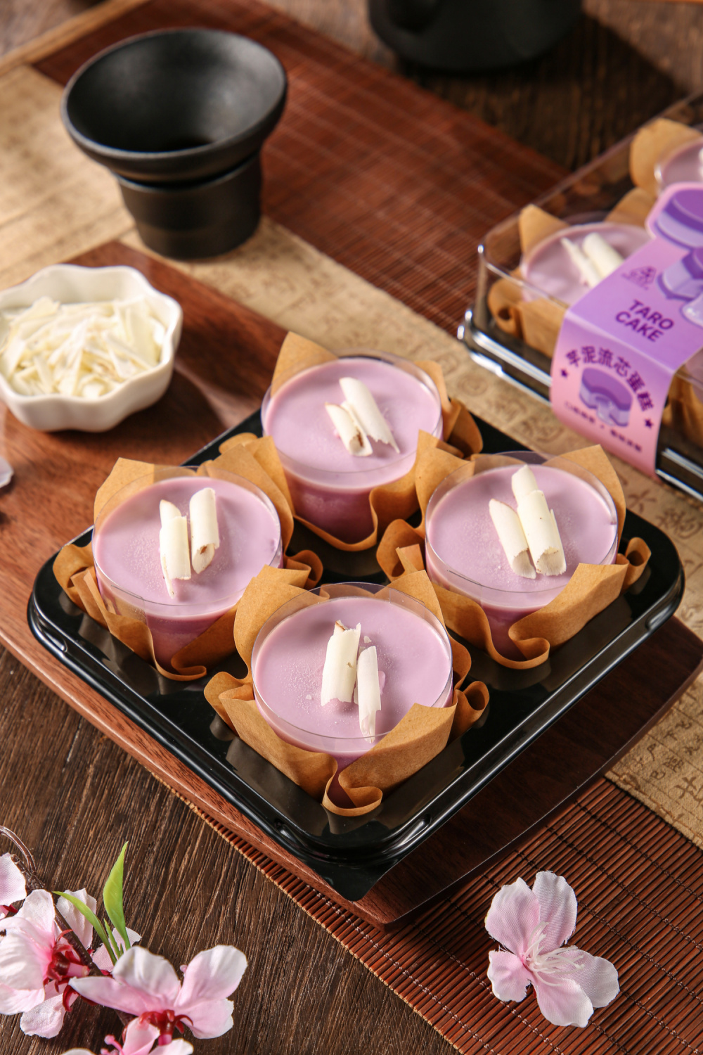 芋泥流芯慕斯蛋糕 (2)