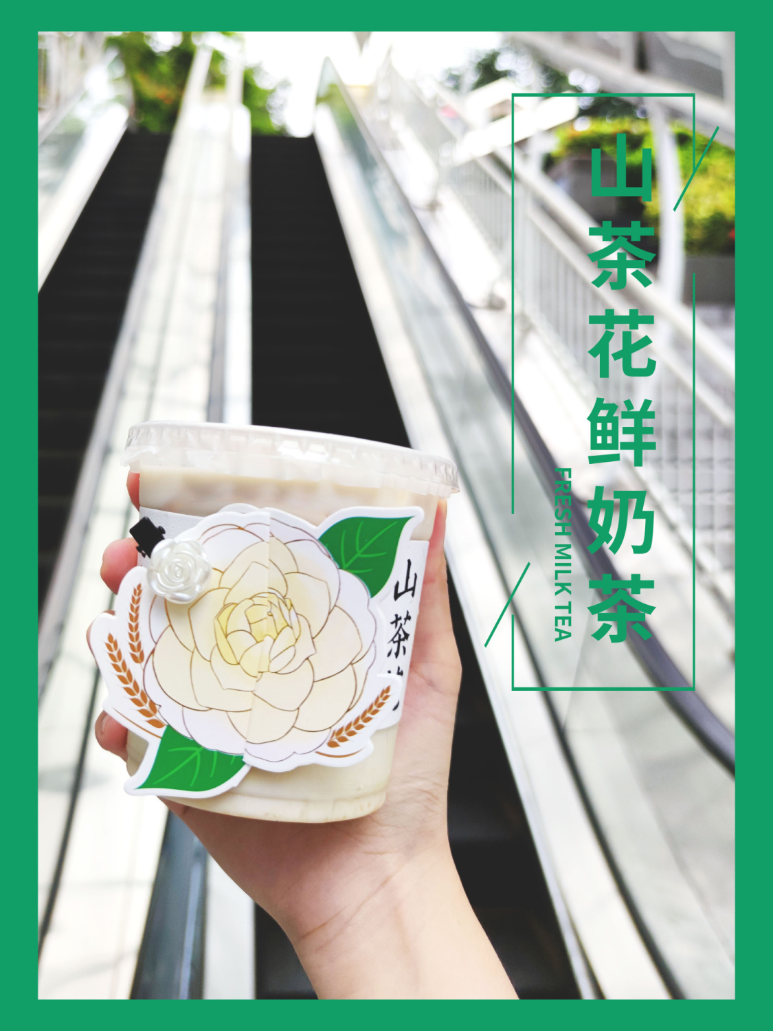 山茶花鲜奶茶